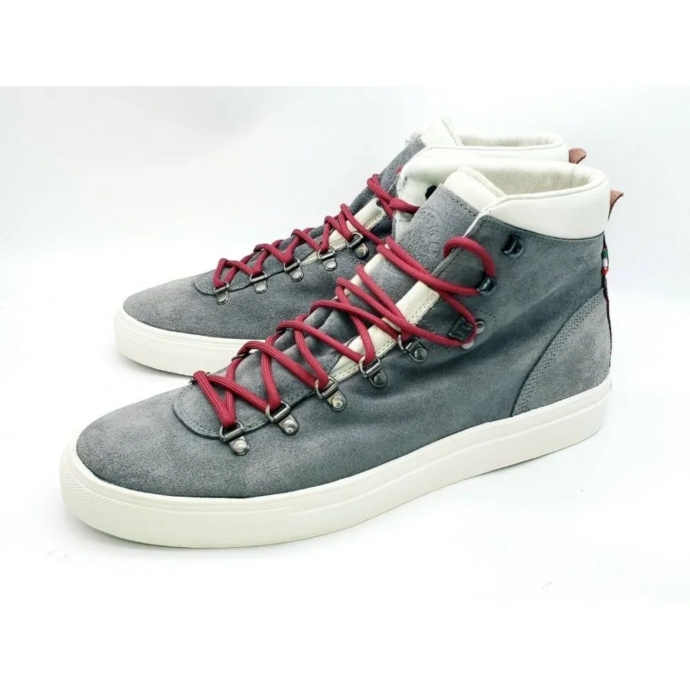 Diemme Gray Suede Casual Sneakers Men’s Size US 10.5 EU 44 Shoes Msrp $300 Italy